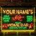 Personalized Beer Party Home Bar Deluxe App-Enabled 3-Color LED Light Sign - Way Up Gifts