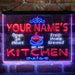 Personalized Kitchen Coffee Cup Deluxe App-Enabled 3-Color LED Light Sign - Way Up Gifts
