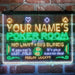 Personalized Poker Room Casino Deluxe App-Enabled 3-Color LED Light Sign - Way Up Gifts