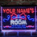 Personalized Girl Kid Bedroom Deluxe App-Enabled 3-Color LED Light Sign - Way Up Gifts