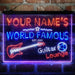 Personalized Guitar Lounge Music Deluxe App-Enabled 3-Color LED Light Sign - Way Up Gifts