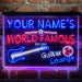 Personalized Guitar Lounge Music Deluxe App-Enabled 3-Color LED Light Sign - Way Up Gifts