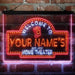 Personalized Home Cinema Deluxe App-Enabled 3-Color LED Light Sign - Way Up Gifts