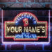 Personalized Home Cinema Deluxe App-Enabled 3-Color LED Light Sign - Way Up Gifts