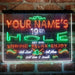 Personalized 19th Hole Golf Club Deluxe App-Enabled 3-Color LED Light Sign - Way Up Gifts
