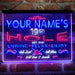 Personalized 19th Hole Golf Club Deluxe App-Enabled 3-Color LED Light Sign - Way Up Gifts