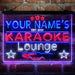 Personalized Karoke Lounge Deluxe App-Enabled 3-Color LED Light Sign - Way Up Gifts