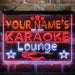 Personalized Karoke Lounge Deluxe App-Enabled 3-Color LED Light Sign - Way Up Gifts