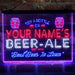 Personalized Bar Beer Ale Pub Deluxe App-Enabled 3-Color LED Light Sign - Way Up Gifts