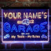 Personalized Garage Man Cave Deluxe App-Enabled 3-Color LED Light Sign - Way Up Gifts