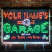 Personalized Garage Man Cave Deluxe App-Enabled 3-Color LED Light Sign - Way Up Gifts