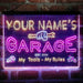 Personalized Garage Man Cave Deluxe App-Enabled 3-Color LED Light Sign - Way Up Gifts