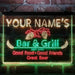 Personalized Grill Kitchen Beer Deluxe App-Enabled 3-Color LED Light Sign - Way Up Gifts
