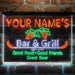 Personalized Grill Kitchen Beer Deluxe App-Enabled 3-Color LED Light Sign - Way Up Gifts