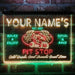 Personalized Pit Stop Game Room Deluxe App-Enabled 3-Color LED Light Sign - Way Up Gifts