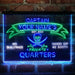 Personalized Private Quarters Man Cave Deluxe App-Enabled 3-Color LED Light Sign - Way Up Gifts