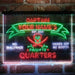Personalized Private Quarters Man Cave Deluxe App-Enabled 3-Color LED Light Sign - Way Up Gifts