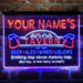 Personalized Tavern Bar Beer Deluxe App-Enabled 3-Color LED Light Sign - Way Up Gifts