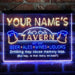 Personalized Tavern Bar Beer Deluxe App-Enabled 3-Color LED Light Sign - Way Up Gifts