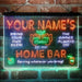 Personalized Home Bar Cheers Deluxe App-Enabled 3-Color LED Light Sign - Way Up Gifts