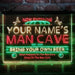 Personalized Basketball Man Cave Deluxe App-Enabled 3-Color LED Light Sign - Way Up Gifts