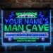 Personalized Basketball Man Cave Deluxe App-Enabled 3-Color LED Light Sign - Way Up Gifts