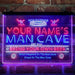 Personalized Soccer Man Cave Deluxe App-Enabled 3-Color LED Light Sign - Way Up Gifts