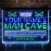 Personalized Ice Hockey Sport Deluxe App-Enabled 3-Color LED Light Sign - Way Up Gifts