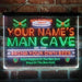 Personalized Ice Hockey Sport Deluxe App-Enabled 3-Color LED Light Sign - Way Up Gifts