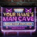 Personalized Ice Hockey Sport Deluxe App-Enabled 3-Color LED Light Sign - Way Up Gifts