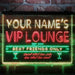 Personalized VIP Lounge Bar Deluxe App-Enabled 3-Color LED Light Sign - Way Up Gifts