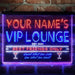 Personalized VIP Lounge Bar Deluxe App-Enabled 3-Color LED Light Sign - Way Up Gifts