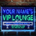 Personalized VIP Lounge Bar Deluxe App-Enabled 3-Color LED Light Sign - Way Up Gifts