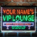 Personalized VIP Lounge Bar Deluxe App-Enabled 3-Color LED Light Sign - Way Up Gifts