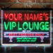 Personalized VIP Lounge Bar Deluxe App-Enabled 3-Color LED Light Sign - Way Up Gifts
