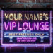 Personalized VIP Lounge Bar Deluxe App-Enabled 3-Color LED Light Sign - Way Up Gifts