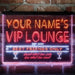 Personalized VIP Lounge Bar Deluxe App-Enabled 3-Color LED Light Sign - Way Up Gifts