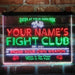 Personalized Fight Club Deluxe App-Enabled 3-Color LED Light Sign - Way Up Gifts