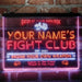 Personalized Fight Club Deluxe App-Enabled 3-Color LED Light Sign - Way Up Gifts