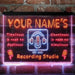 Personalized Recording Studio On Air Deluxe App-Enabled 3-Color LED Light Sign - Way Up Gifts