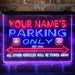 Personalized Parking Space Garage Deluxe App-Enabled 3-Color LED Light Sign - Way Up Gifts