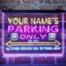 Personalized Parking Space Garage Deluxe App-Enabled 3-Color LED Light Sign - Way Up Gifts