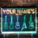 Personalized Guitar Hero Room Deluxe App-Enabled 3-Color LED Light Sign - Way Up Gifts