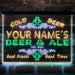 Personalized Beer & Ale Bar Deluxe App-Enabled 3-Color LED Light Sign - Way Up Gifts