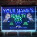 Personalized Penalty Box Hockey Deluxe App-Enabled 3-Color LED Light Sign - Way Up Gifts