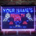 Personalized Penalty Box Hockey Deluxe App-Enabled 3-Color LED Light Sign - Way Up Gifts