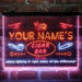 Personalized Cigar Bar Lounge Deluxe App-Enabled 3-Color LED Light Sign - Way Up Gifts