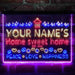 Personalized Home Sweet Home Deluxe App-Enabled 3-Color LED Light Sign - Way Up Gifts