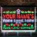 Personalized Home Sweet Home Deluxe App-Enabled 3-Color LED Light Sign - Way Up Gifts