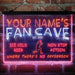 Personalized Baseball Fan Cave Deluxe App-Enabled 3-Color LED Light Sign - Way Up Gifts